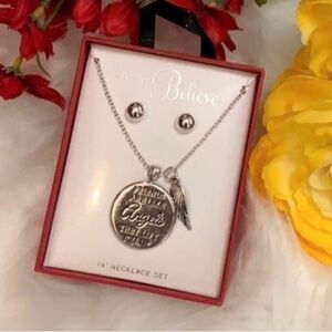 Friendship Necklace & Earring Set NEW!